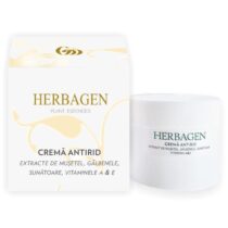 Anti-wrinkle cream with chamomile, calendula  and hipericum extracts, A and E vitamins