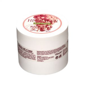 Crema de corp cu micronizat de strugure rosu