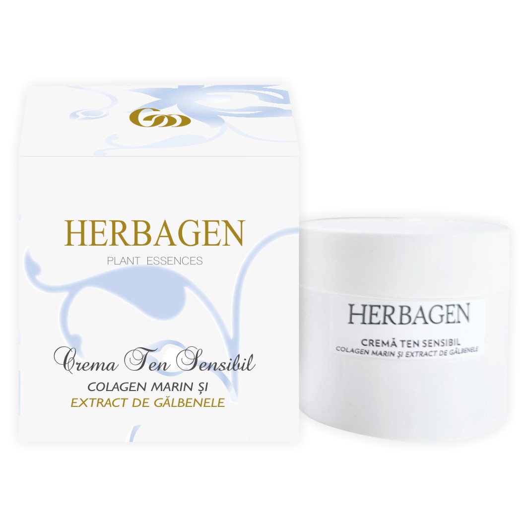Cremă colagen marin și extract de gălbenele