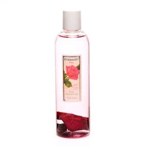 Ulei de masaj cu trandafir cu o concentrație generoasă de parfum de trandafiri